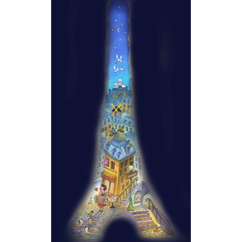 jean-martial-dubois_editions_en_carton_tour_eiffel_paris_night_nuit_aquarelle-art07b
